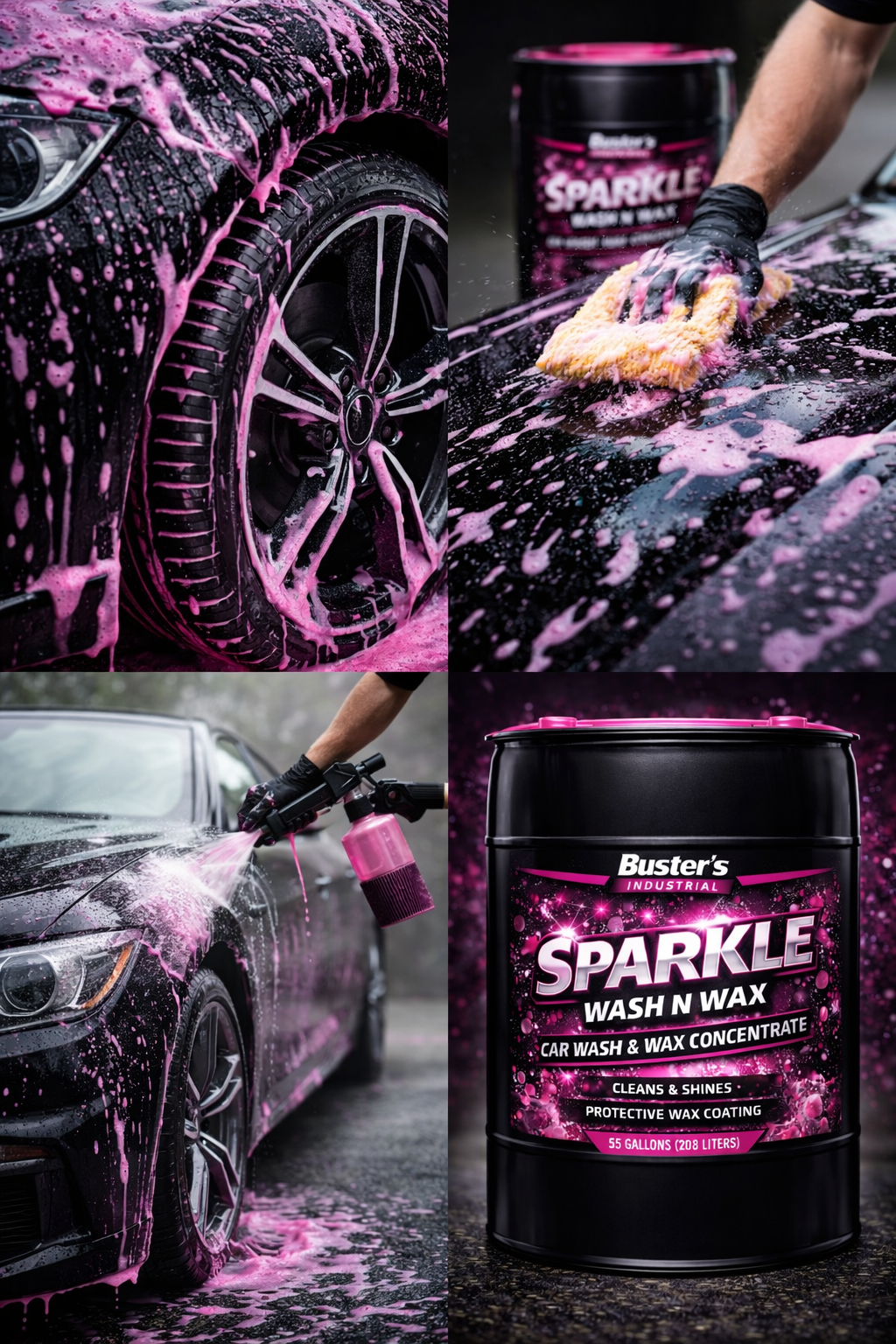 Sparkle Wash and Wax - 5 gallon