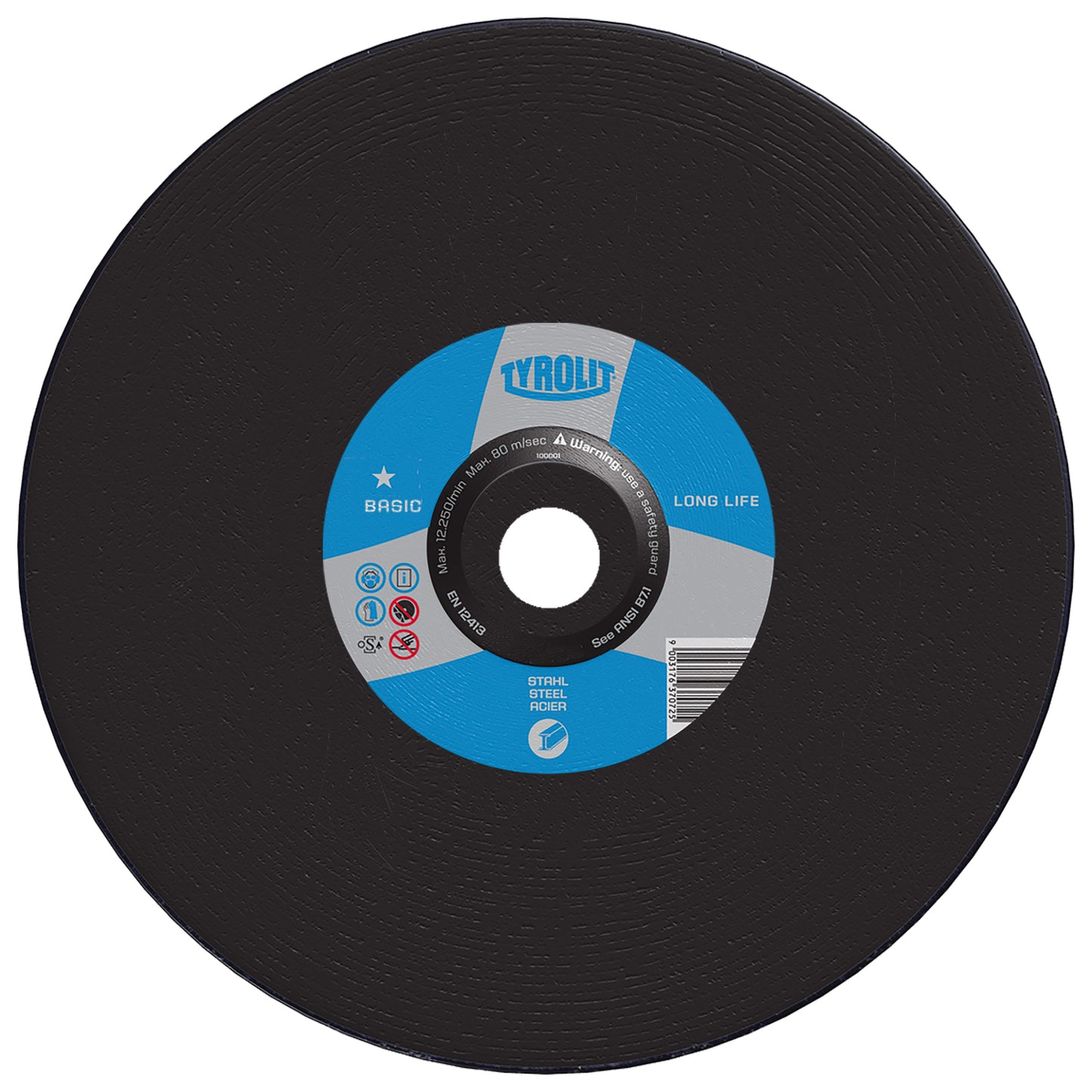 16" x 1/8x 20mm-1" Tyrolit abrasive cut off wheel for Ductile Iron - 10PK - Buster's Industrial Supply