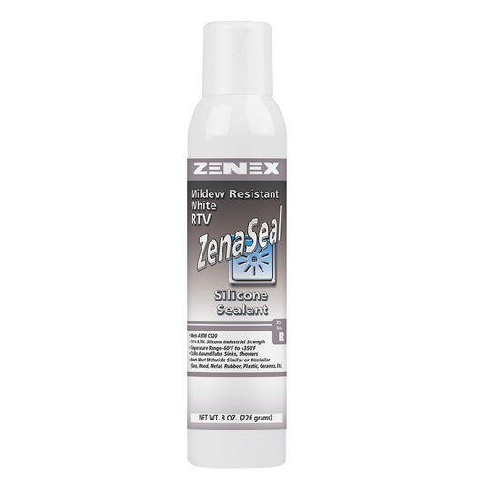 ZenaSeal 8oz - RTV - Silicone White - Buster's Industrial Supply