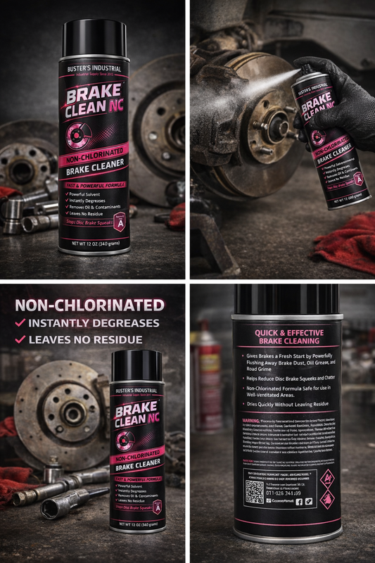 Brake Cleaner, Non-Chlorinated - 12oz - 12pk/Case