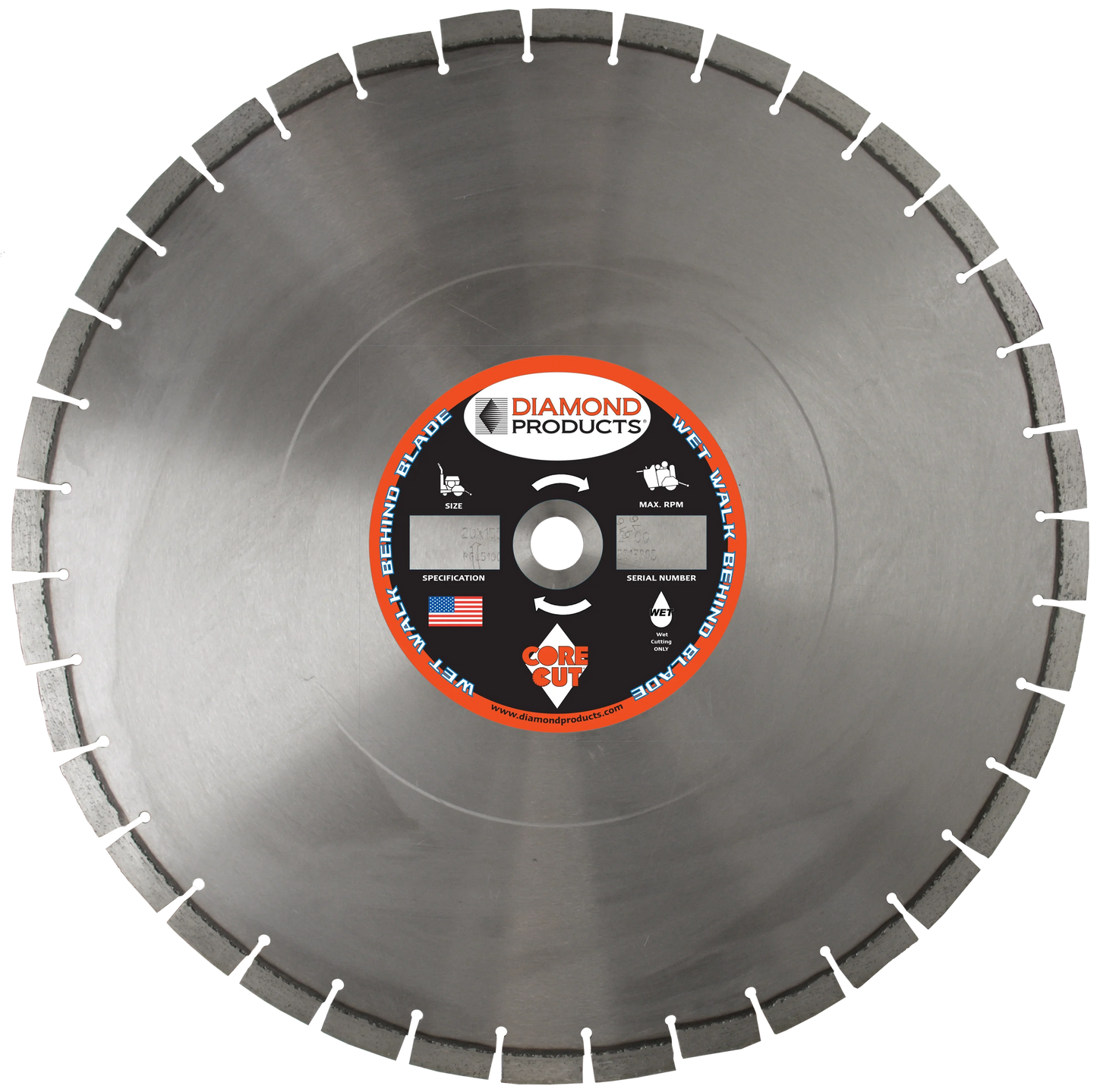 18" x .155 x 1" PGC4500 Professional Grade Blade - Buster's Industrial Supply