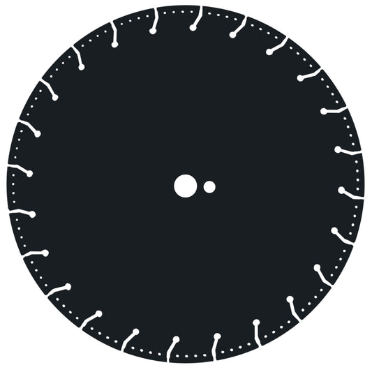 A to Z Vacuum Bonded Multi Purpose Rescue Blade - 20" x .155 x 1" - Buster's Industrial Supply