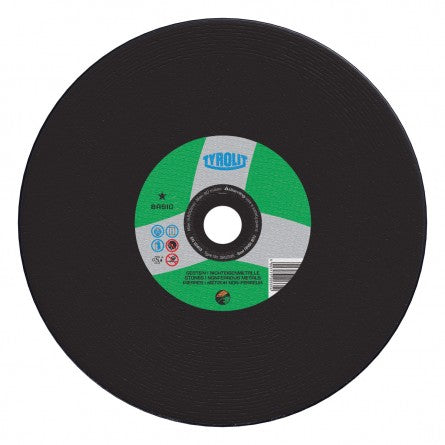 14" x 1/8" x 1"/20mm Tyrolit Abrasive Masonry Cut Off Wheel - 10PK - Buster's Industrial Supply