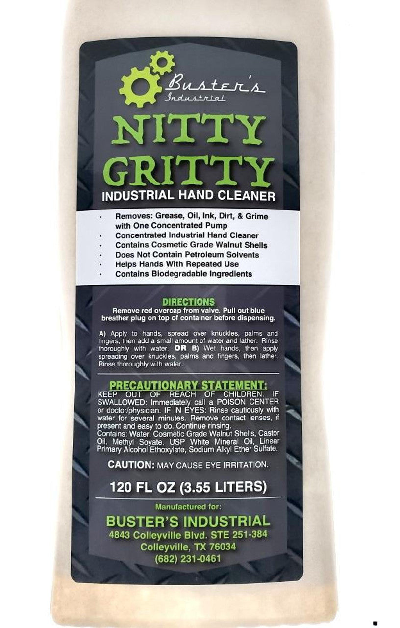 13020 - Nitty Gritty - Walnut Hand Scrub 3.55L - Buster's Industrial Supply