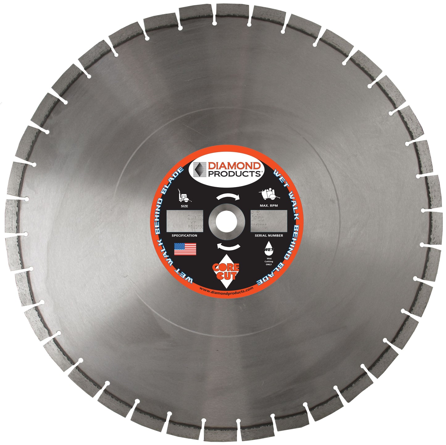 16" x.140 Pro Green Concrete Asphalt G980 Spec - Buster's Industrial Supply