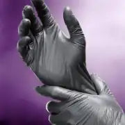 Nitrile Glove 6 mil Blk - Buster's Industrial Supply