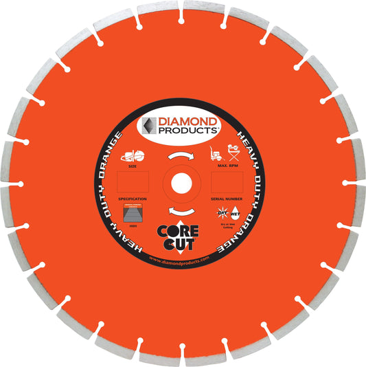 20" x .125 HEAVY DUTY MASONRY BLADE for Brick and Block - Buster's Industrial Supply