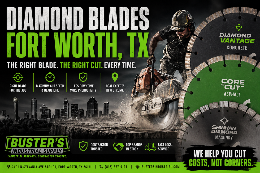 Diamond Blades Fort Worth TX | Concrete & Asphalt Saw Blades