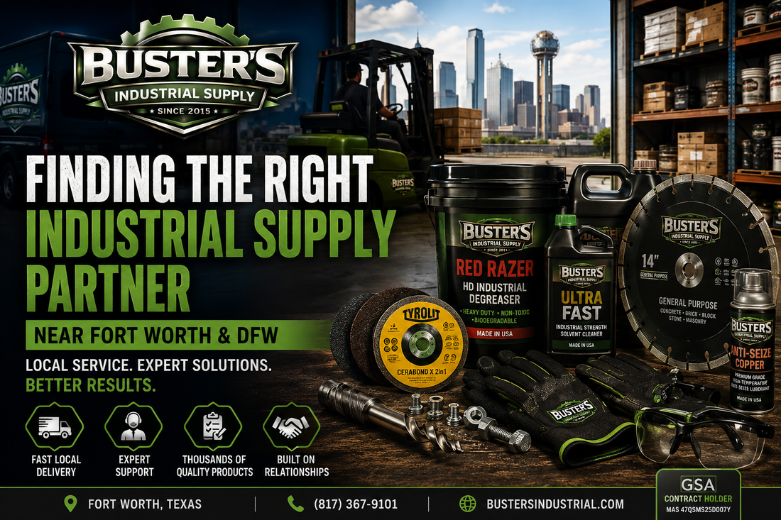 Finding the Right Industrial Supply Partner Near Fort Worth & DFW