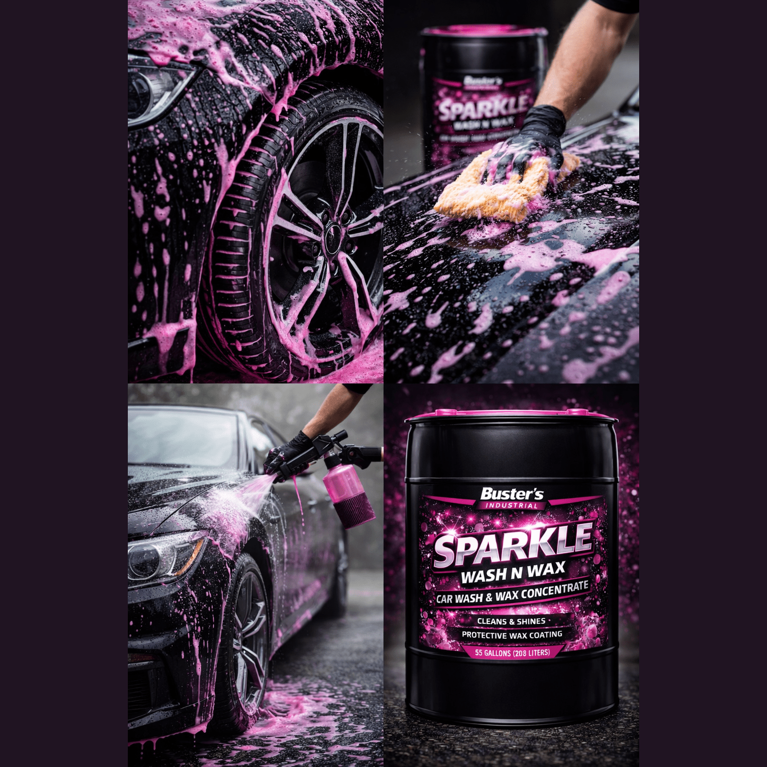 Sparkle Wash and Wax - 5 gallon