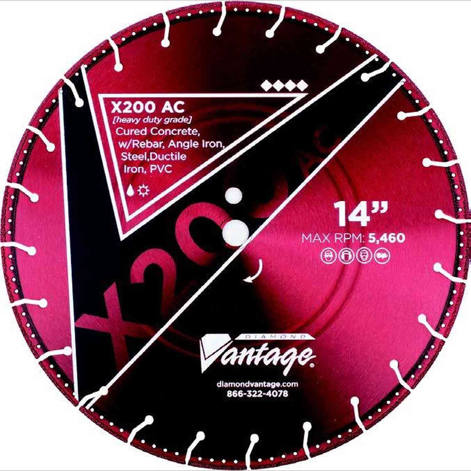 Fire and Rescue Blade 10" x .125 x U/A All-Cut Blade V2