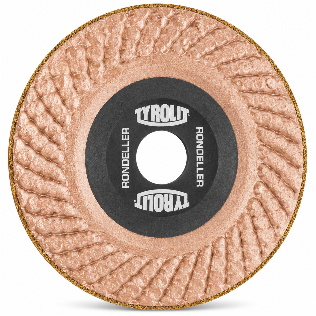 TYROLIT Premium RONDELLER® Grinding Wheel – Non-Ferrous Metals