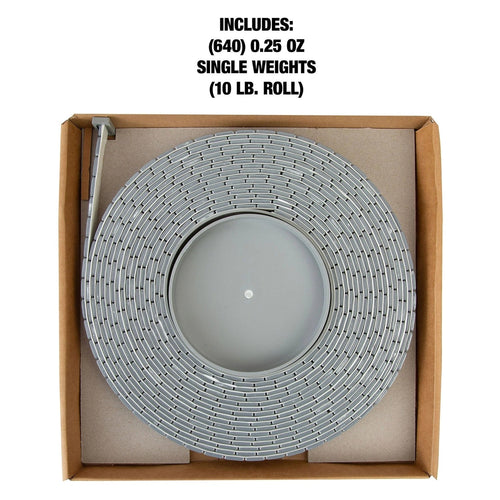 1/4 oz Adhesive Weight Roll - 10lb box