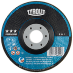 TYROLIT Premium 2in1 RONDELLER grinding wheel for steel and stainless steel