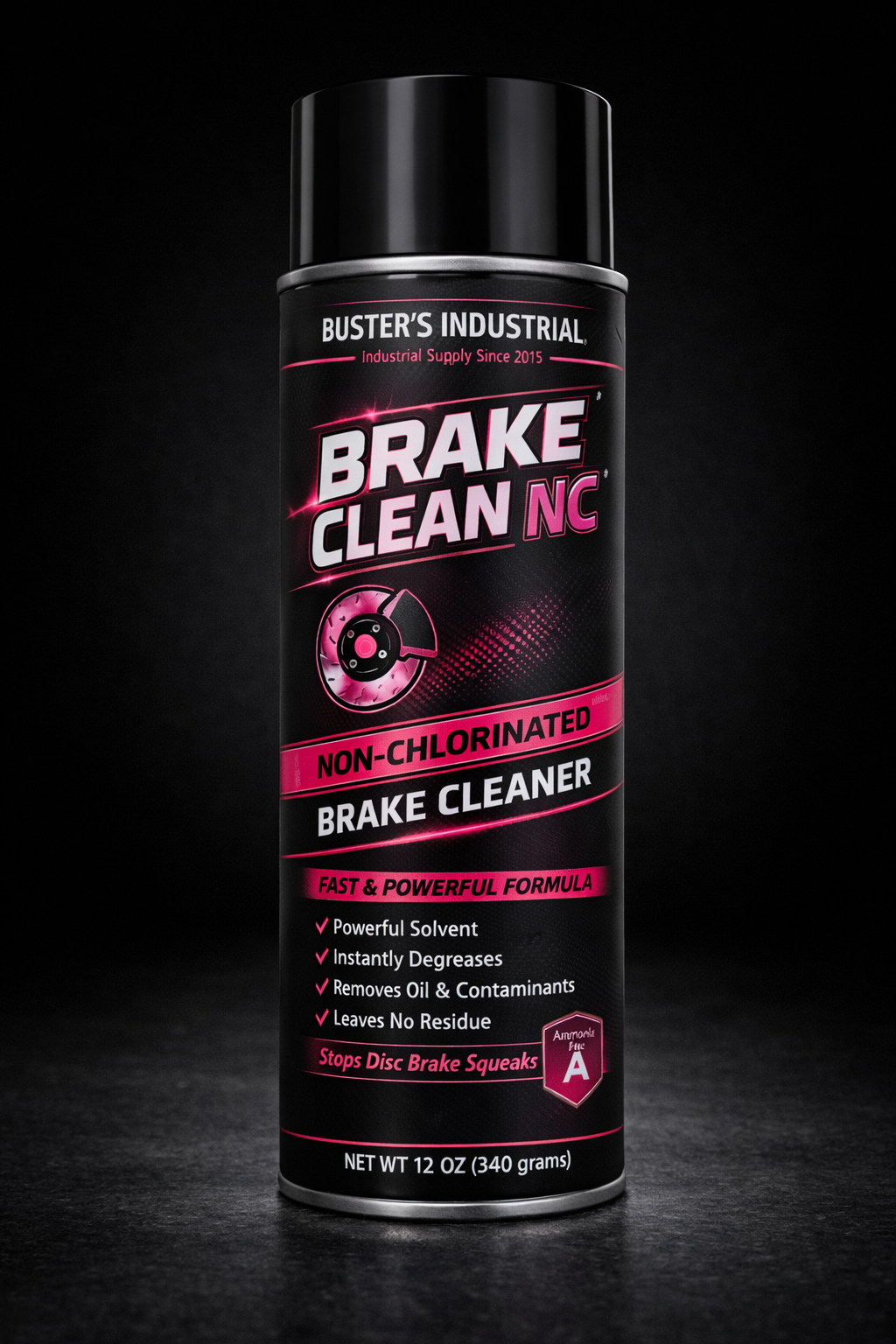 Brake Cleaner, Non-Chlorinated - 12oz - 12pk/Case