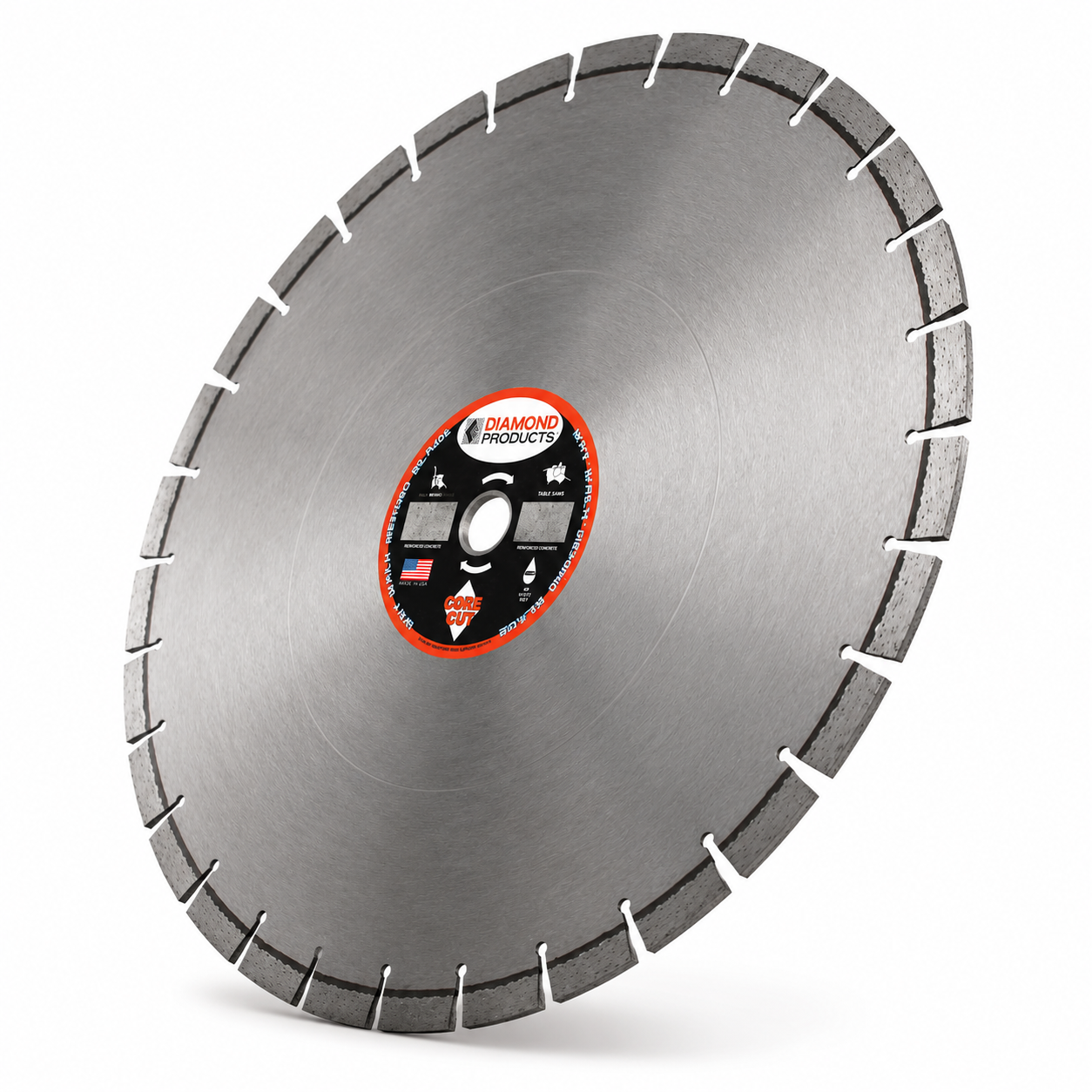 20" x .155" x 1" Professional Grade Walk Behind Saw Blade