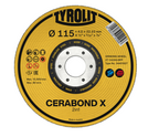 Tyrolit CERABOND X Cut Off Wheels - 2in1 Ceramic Grinder Cut Off Wheels for Metal & Stainless Steel