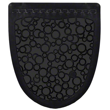 Fresh P-Shield Urinal Mat - Black/Black