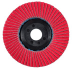 TYROLIT CERABOND X Ceramic Flap Disc with 5/8-11 Internal Thread –     Steel & Stainless Steel - 5PK