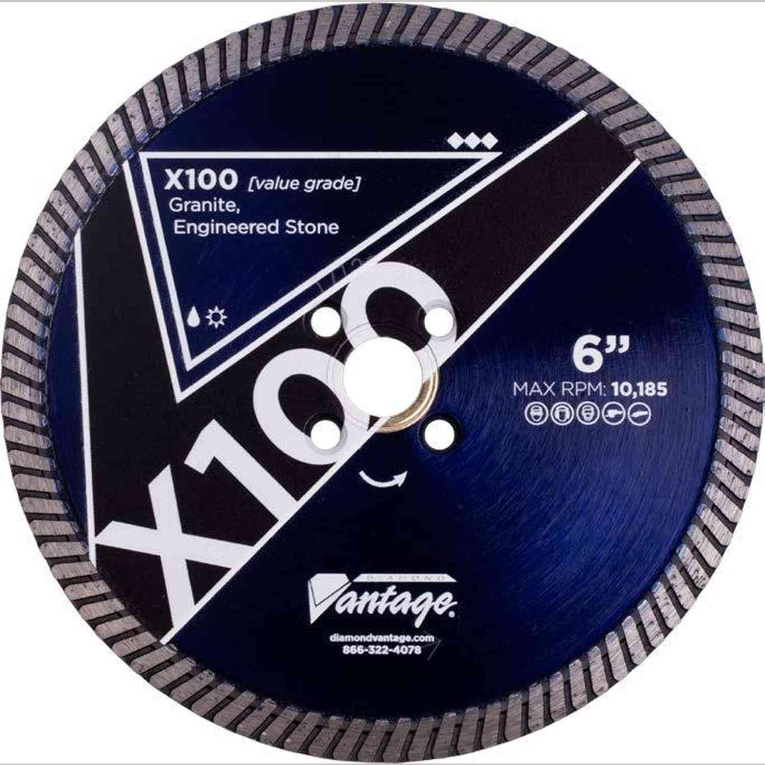 Diamond - X100 Turbo Blade 6"