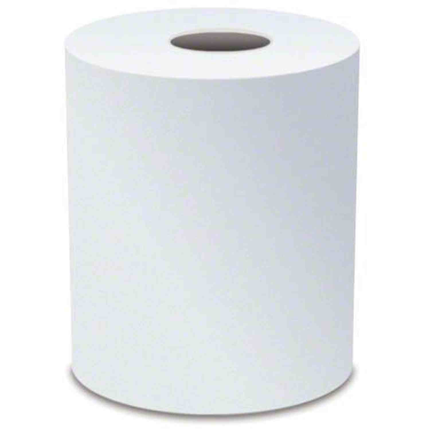White paper towel roll 10" x 800' Bathroom 6/cs 810B
