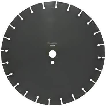 12" x .125 x 1"- 20mm Diamond Rescue Blade, Vacuum Brazed Blade - Buster's Industrial Supply