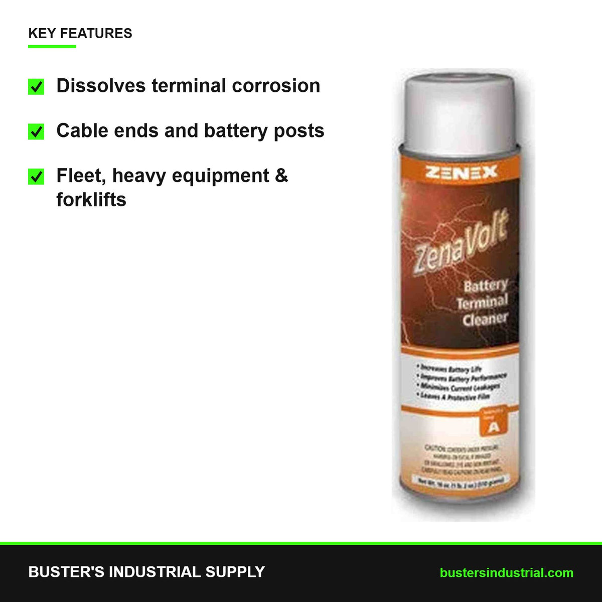 Battery terminal cleaner key features