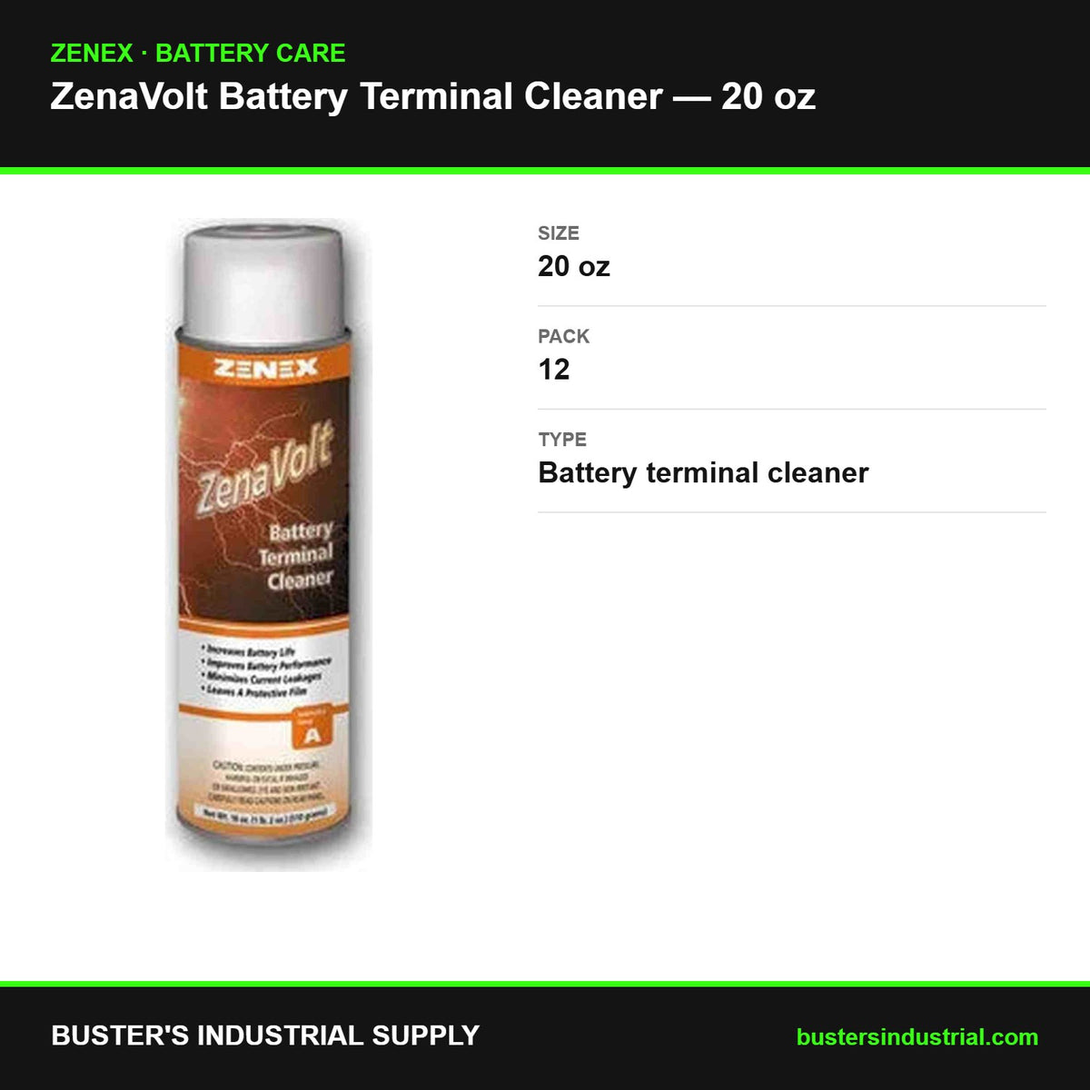 Battery terminal cleaner specifications