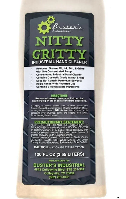 13020 - Nitty Gritty - Walnut Hand Scrub 3.55L - Buster's Industrial Supply