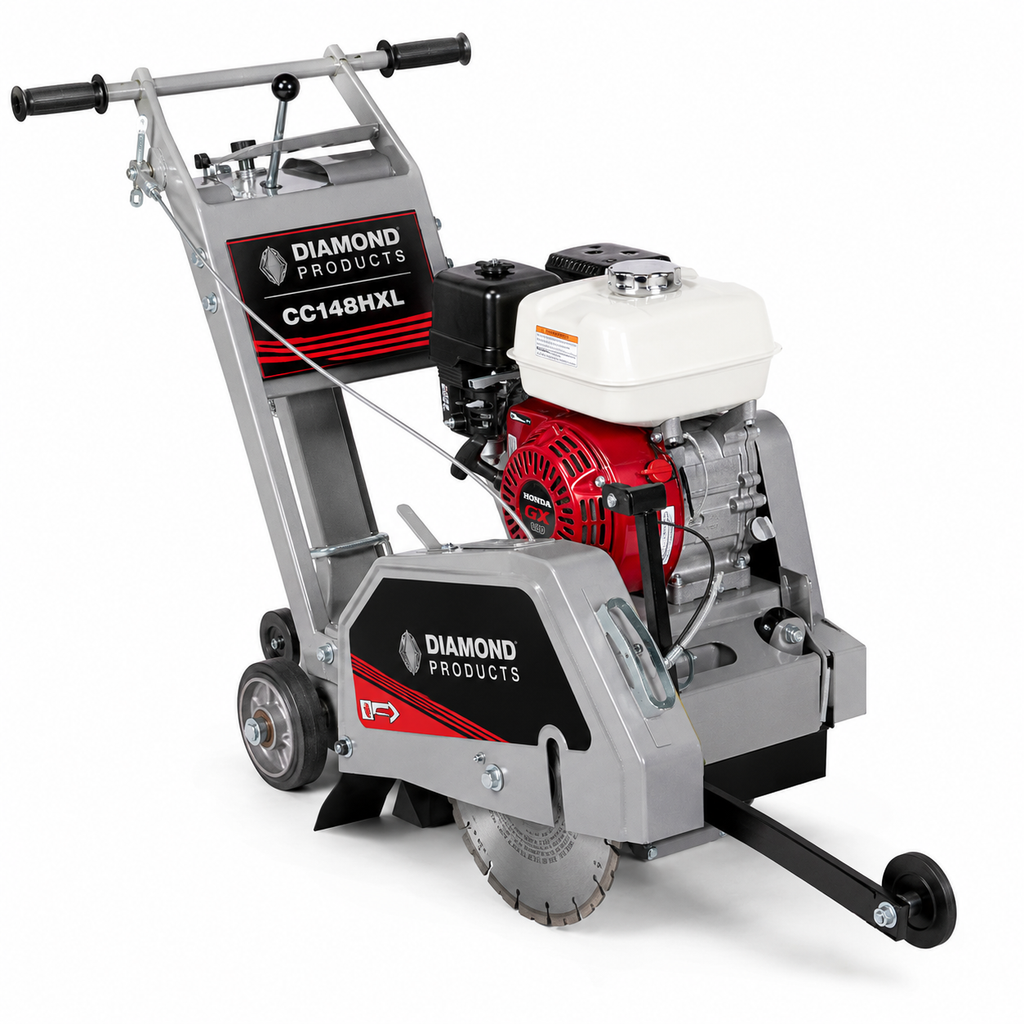 Diamond Products CC148HXL-EE6 32739 4.8HP Honda Gas Walk-Behind First-Cut Saw