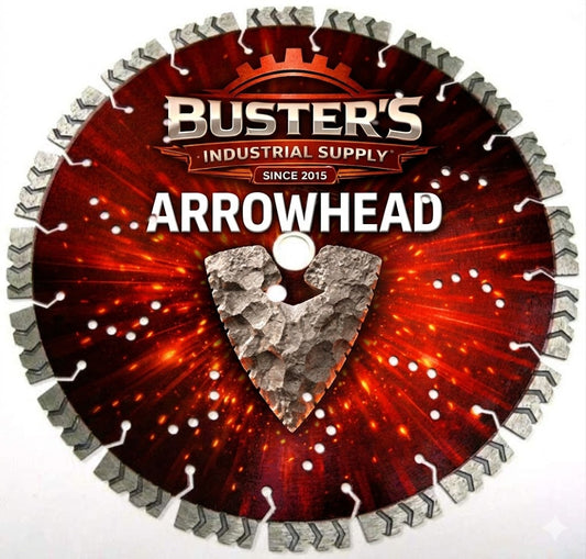 Arrowhead Diamond Concrete / Masonry Combo Blade 15mm Turbo Segment
