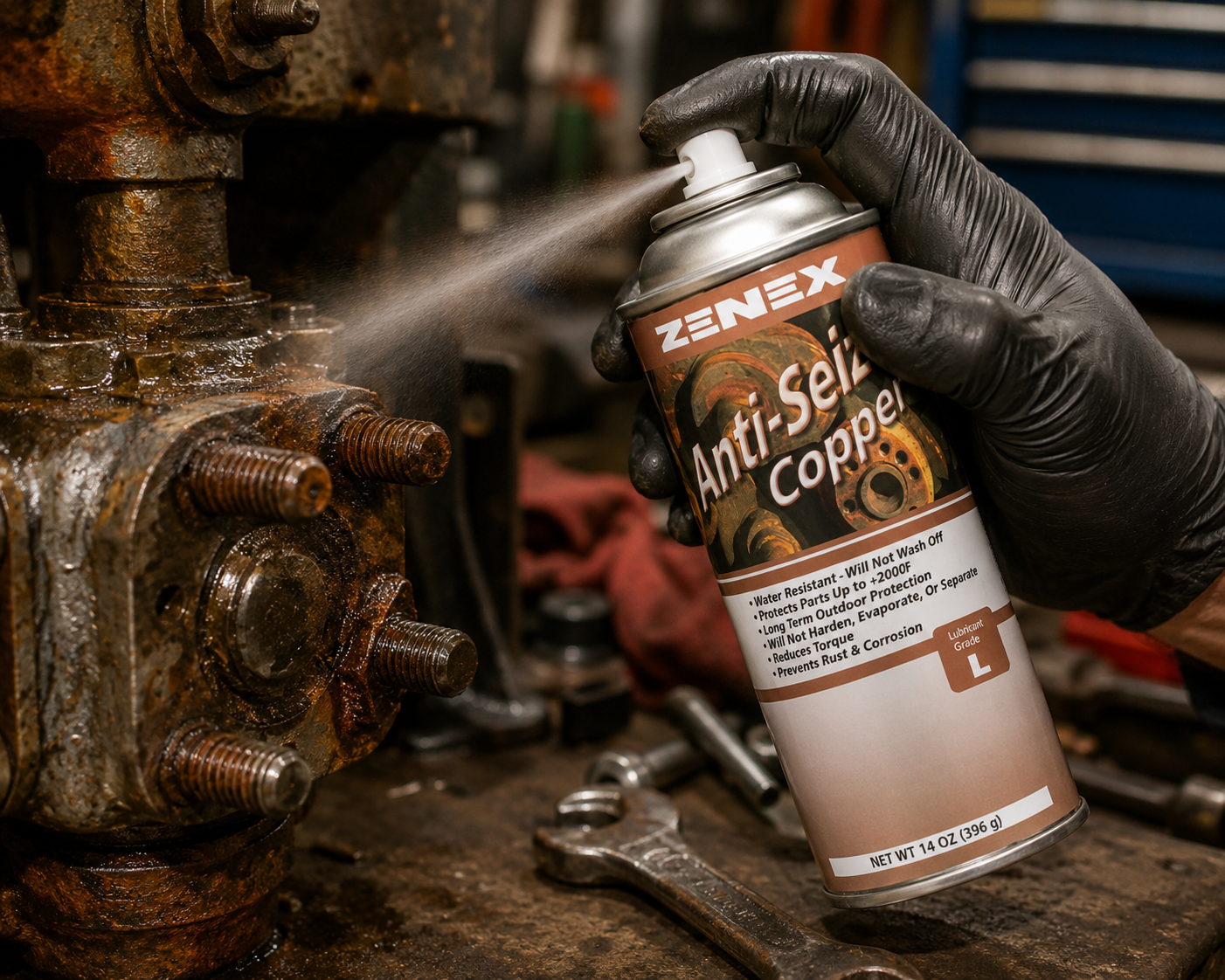 Zena Anti-Seize Copper 16oz
