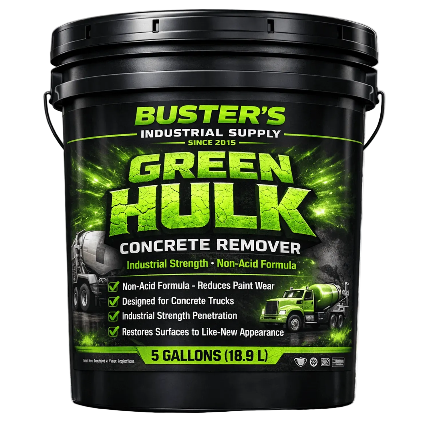 Green Hulk - Concrete Remover - Non Acid