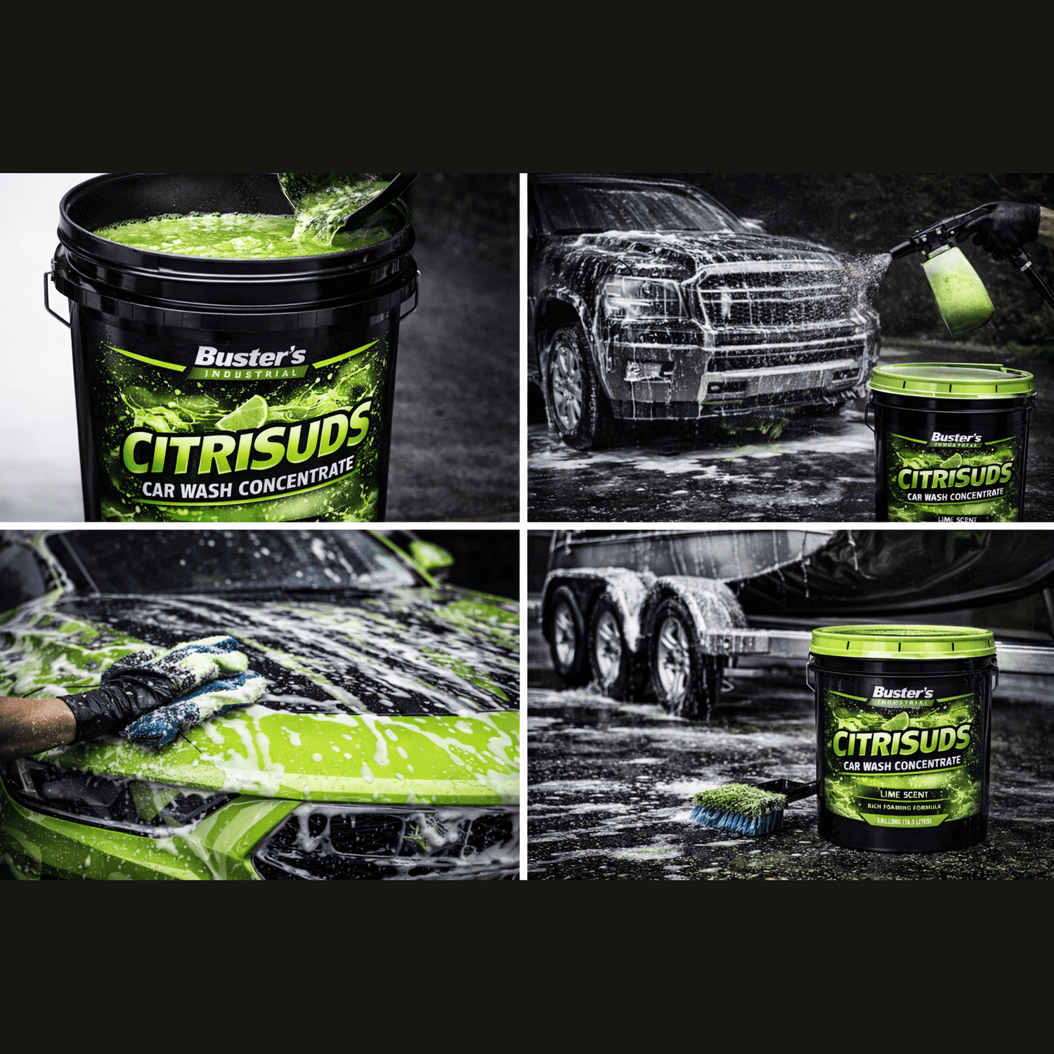 Citrisuds Lime Scent Car Wash