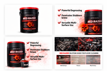 Red Razer Heavy Duty Industrial Degreaser