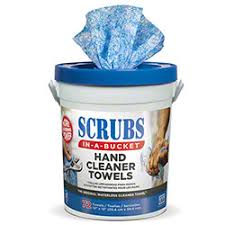 Scrub Hand Wipes