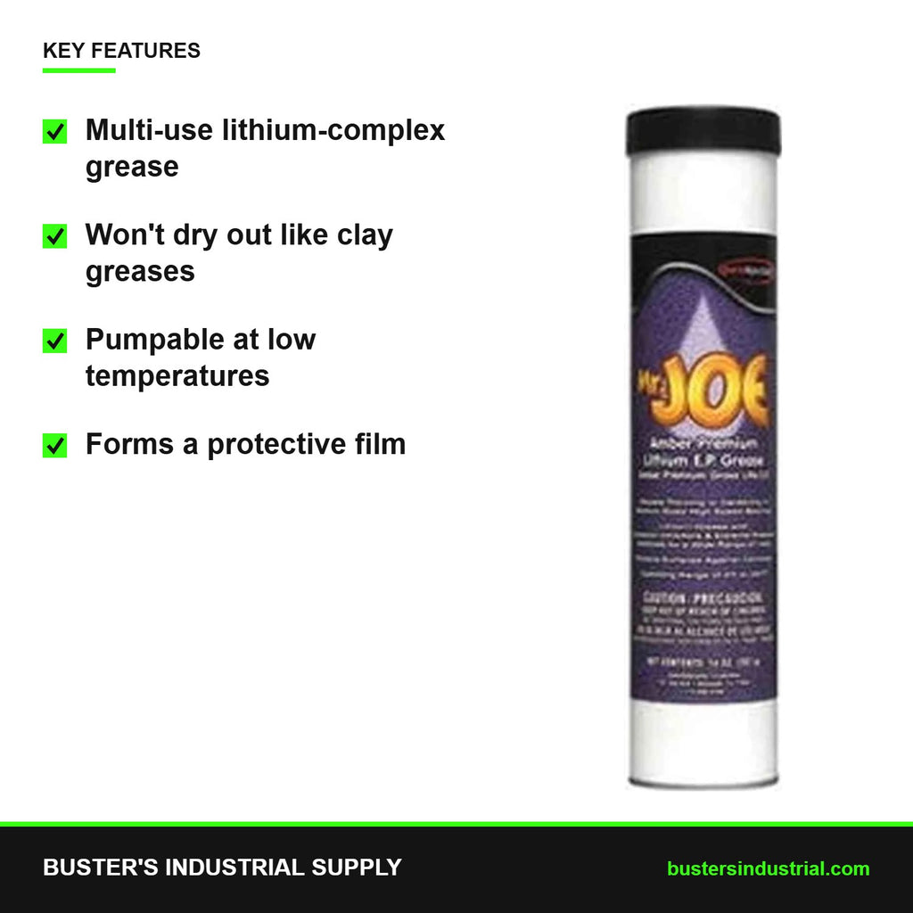 Mr. Joe amber premium lithium EP grease key features