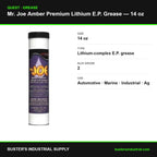 Mr. Joe amber premium lithium EP grease specifications