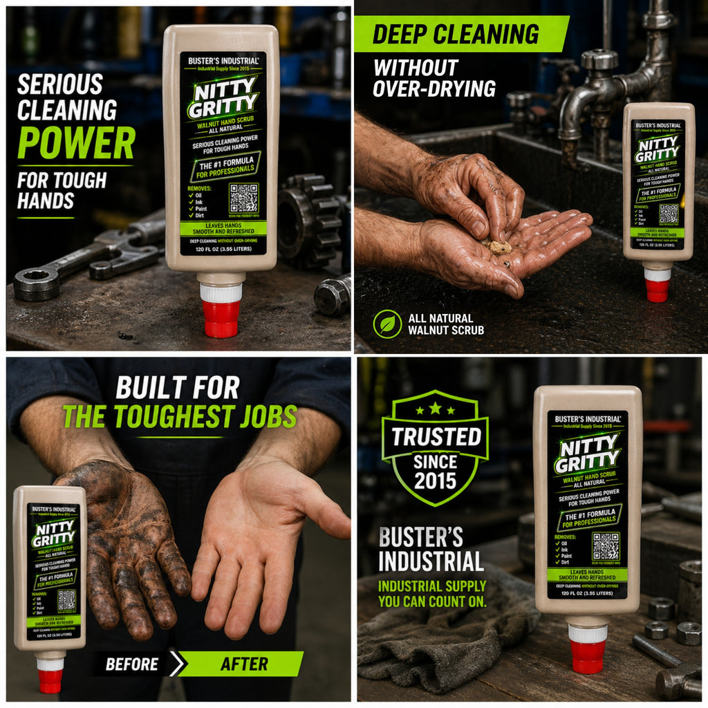13020 - Nitty Gritty - Walnut Hand Scrub 3.55L X 4PK