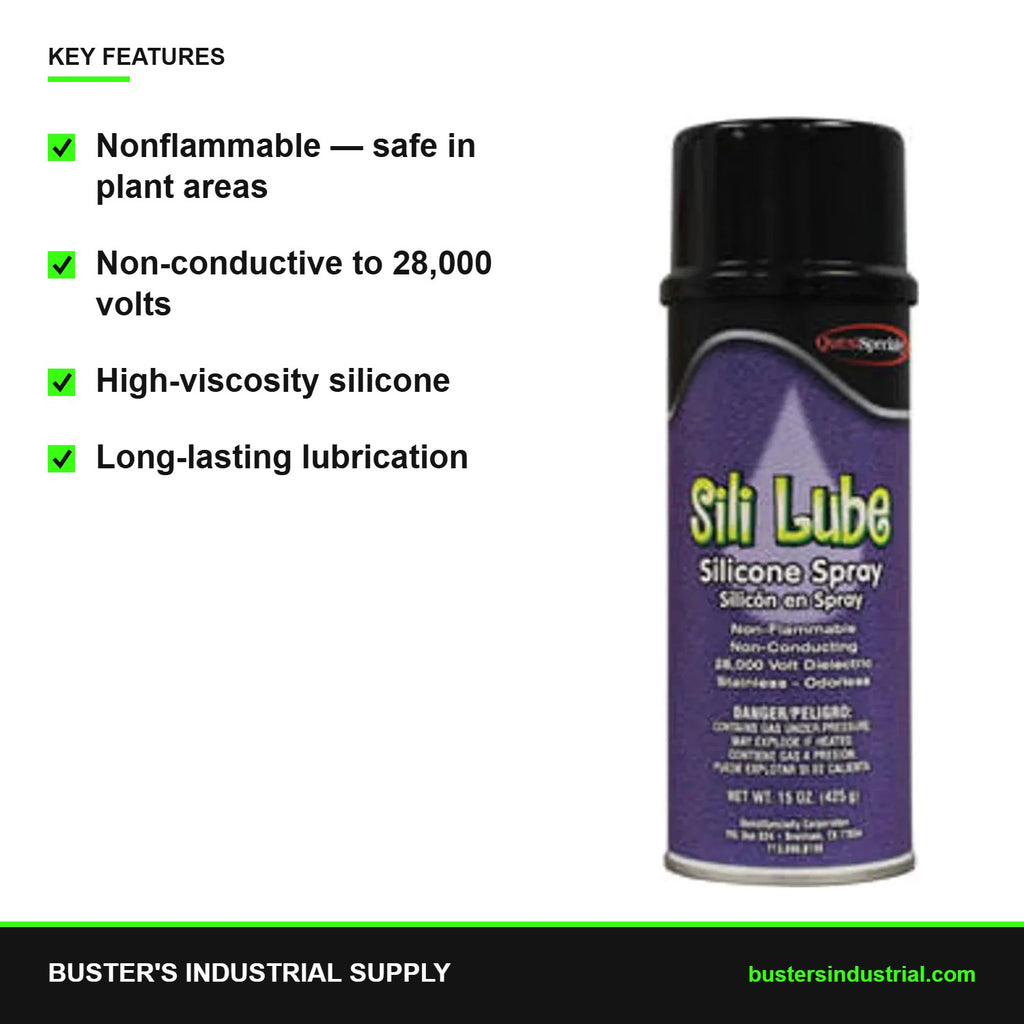 Quest Sili-Lube silicone lubricant key features